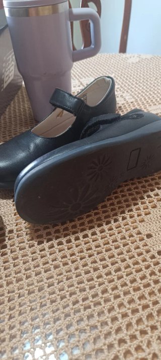 Zapatos colegiales de niña #32 negros