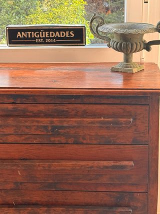 Cómoda Pino macizo Antigua 1900