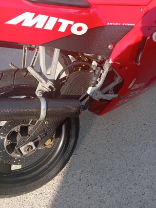 Cagiva Mito 125 Eddie Lawson Roja