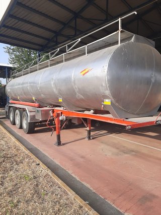 Semirremolque cisterna acero inoxidable