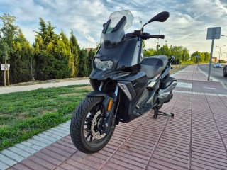BMW CX400 Maxi Scooter Negra y Gris