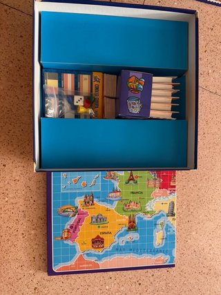 Juego de mesa Conocer Europa Educa