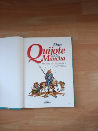 Don Quijote de la Mancha para niños