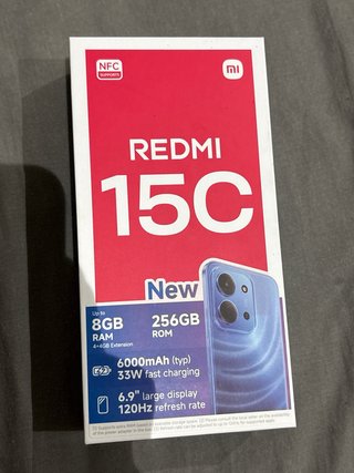 Redmi 15C 256GB Negro