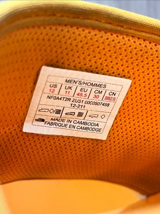 Chanclas The North Face Naranja