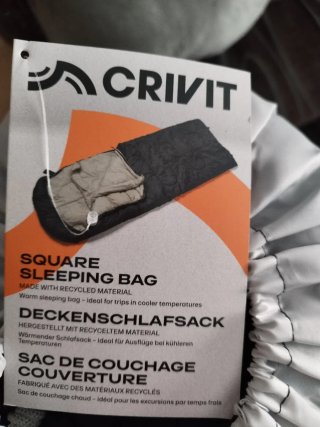 Saco de dormir Crivit invierno 220cm