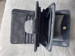 Portafoglio Donna Nero Multitasche