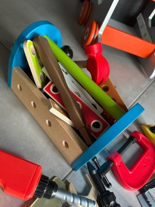 Correpasillos Bricokids Janod multiherramientas