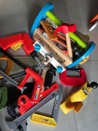 Correpasillos Bricokids Janod multiherramientas