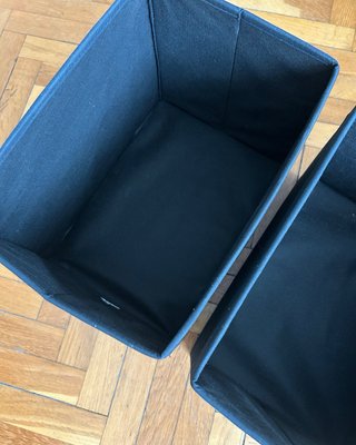 3 Cajas Almacenaje IKEA DRÖNA Negras