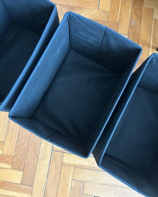 3 Cajas Almacenaje IKEA DRÖNA Negras