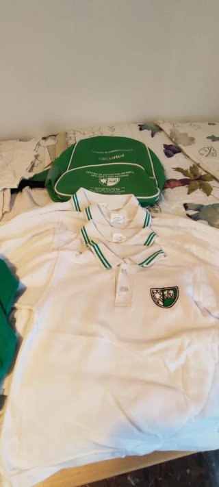 Lote uniformes guardería San José talla  2-4