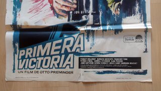 Cartel Original Primera Victoria (1965)