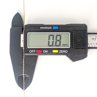 Cadena Bolas Oro 18K 2,43g 40cm