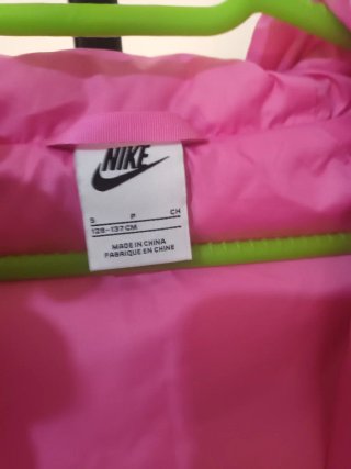 Chaquetón con capucha Nike Rosa Niña