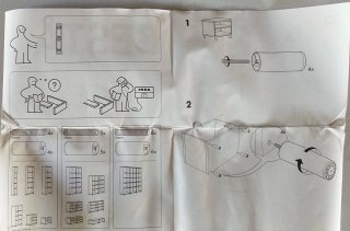 Patas IKEA BESTÅ para muebles (2 unidades)