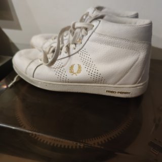 Fred Perry B721 Mid Leather Blancas Talla 42
