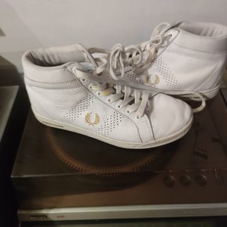 Fred Perry B721 Mid Leather Blancas Talla 42