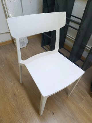 Sillas de plástico apilables