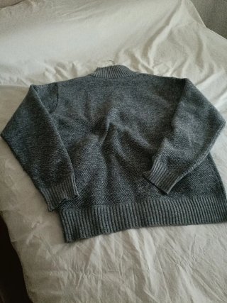 Chaqueta jaspeada con forro suave