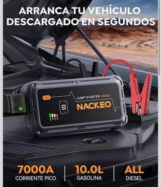 Arrancador de Coche y Moto NACKEO