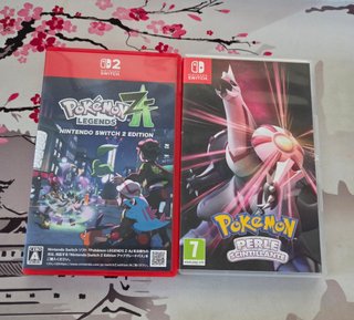 Pokémon Leyendas Z-A y Perla Reluciente switch