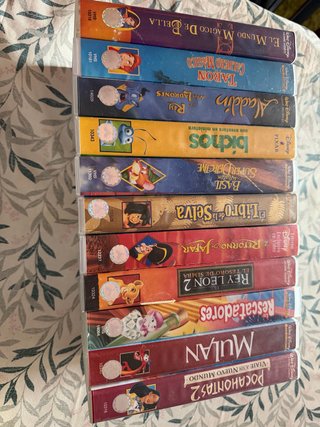Películas Disney VHS (Colección)