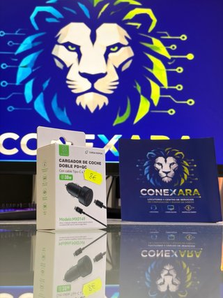 Cargador Coche Doble USB C