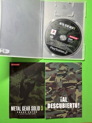 IMPOLUTO 🇪🇸 Metal Gear Solid 3 Snake Eater PS2