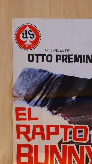 Cartel El rapto de Bunny Lake (1965)