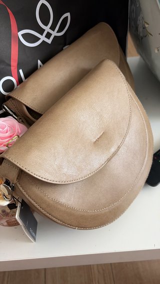 Bolso Parfois Beige/Marrón