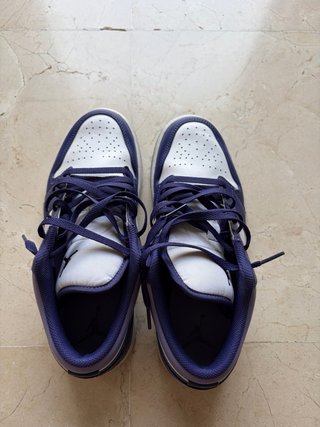 Air Jordan 1 Low Moradas Talla X