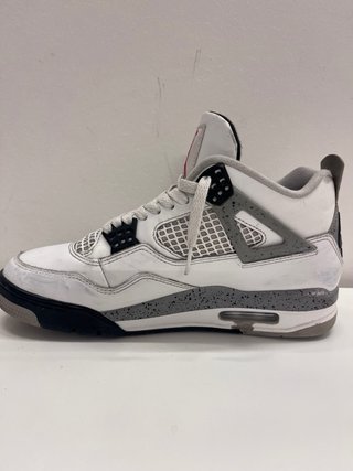 Jordan 4 Scarpa da Ginnastica Grigio Bianco