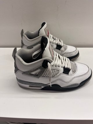 Jordan 4 Scarpa da Ginnastica Grigio Bianco