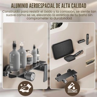 Columna Ducha Bostar 4 Modos Gris