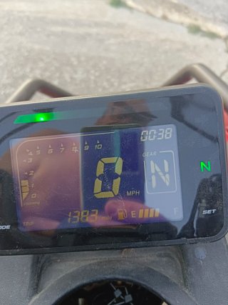 Quad Linhai Z210 Rojo y Negro