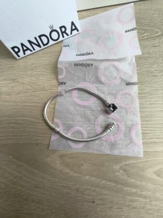 Pulsera Pandora Moments 17 cm Plata