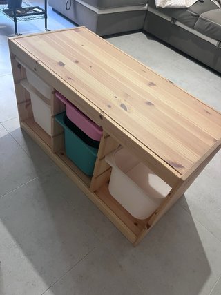Mueble Almacenaje Infantil Madera