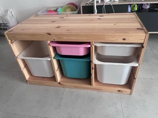 Mueble Almacenaje Infantil Madera