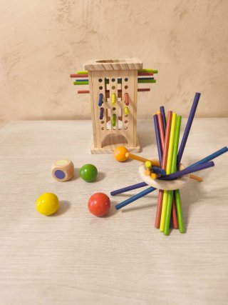 Juego de mesa educativo de madera