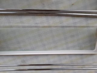 Conjunto de tres estanterias de puerta frigorífico