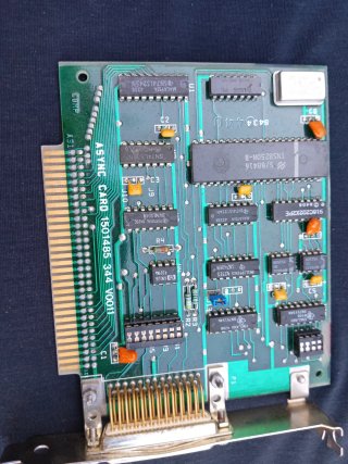 Tarjeta IBM 1501485 ASYNC 8 BITS ISA