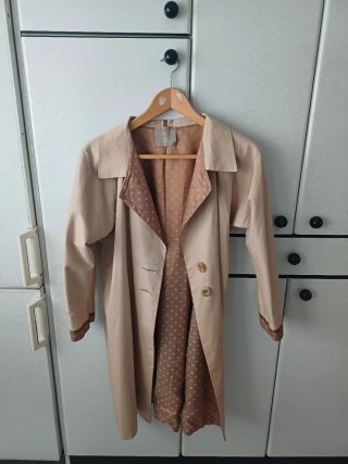 Gabardina Pepa Luna Beige/Marrón
