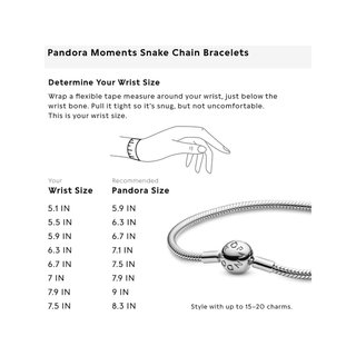 Pandora 590728-17 Pulsera mujer elegante joyería