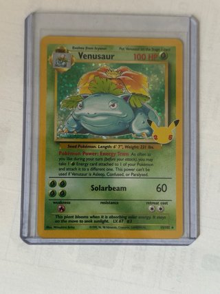 Lote Cartas Pokémon Blastoise y Venusaur .