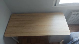 Escritorio Ikea Bambú ANFALLARE/ALEX