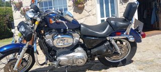 Harley-Davidson Cruiser Azul