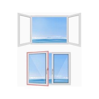 Hoomee cubierta ventana 560cm aire acondicionado
