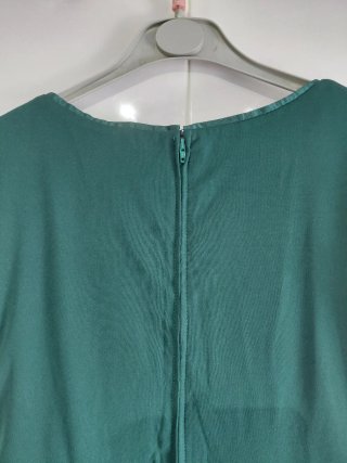 Vestido largo verde