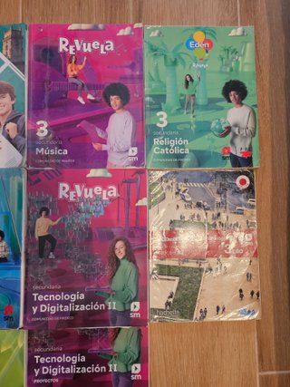 Libros 3 ESO Revuela SM (Comunidad de Madrid)